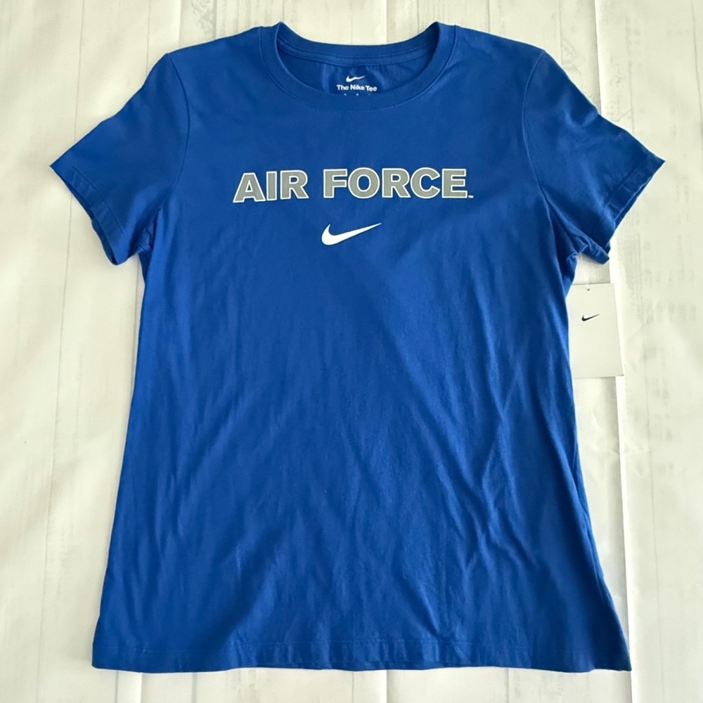 NWT USAF Air Force Nike Crew Neck SS Tee Shirt Women's MED